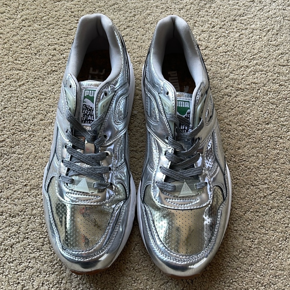 Puma x ALife silver metallic sz 9 men’s